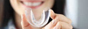Mouth guard for braces 