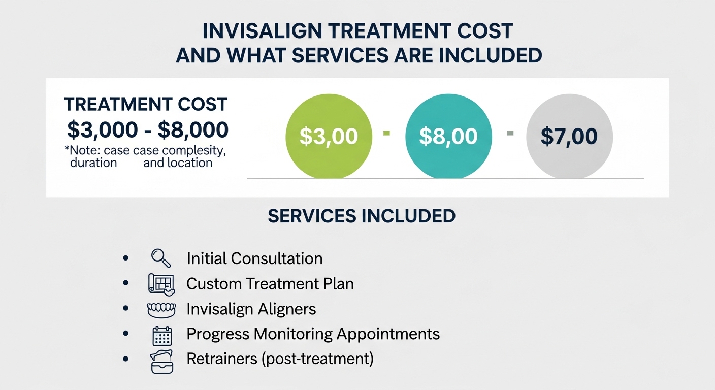 Invisalign Treatment Cost and What Services Are Included