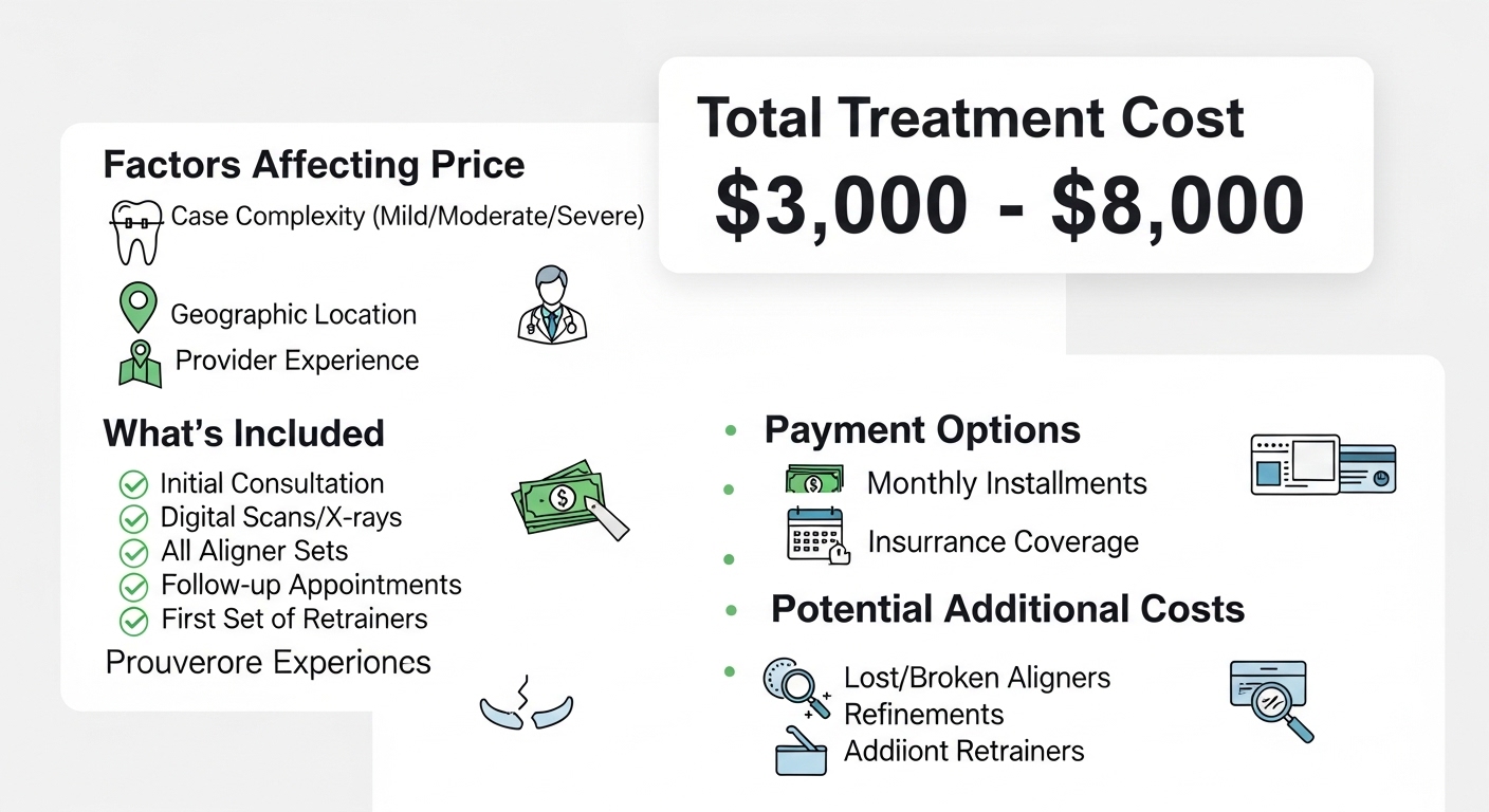 Invisalign Treatment Cost break down