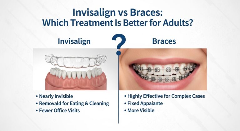 Invisalign vs Braces: Which Treatment Is Better for Adults?