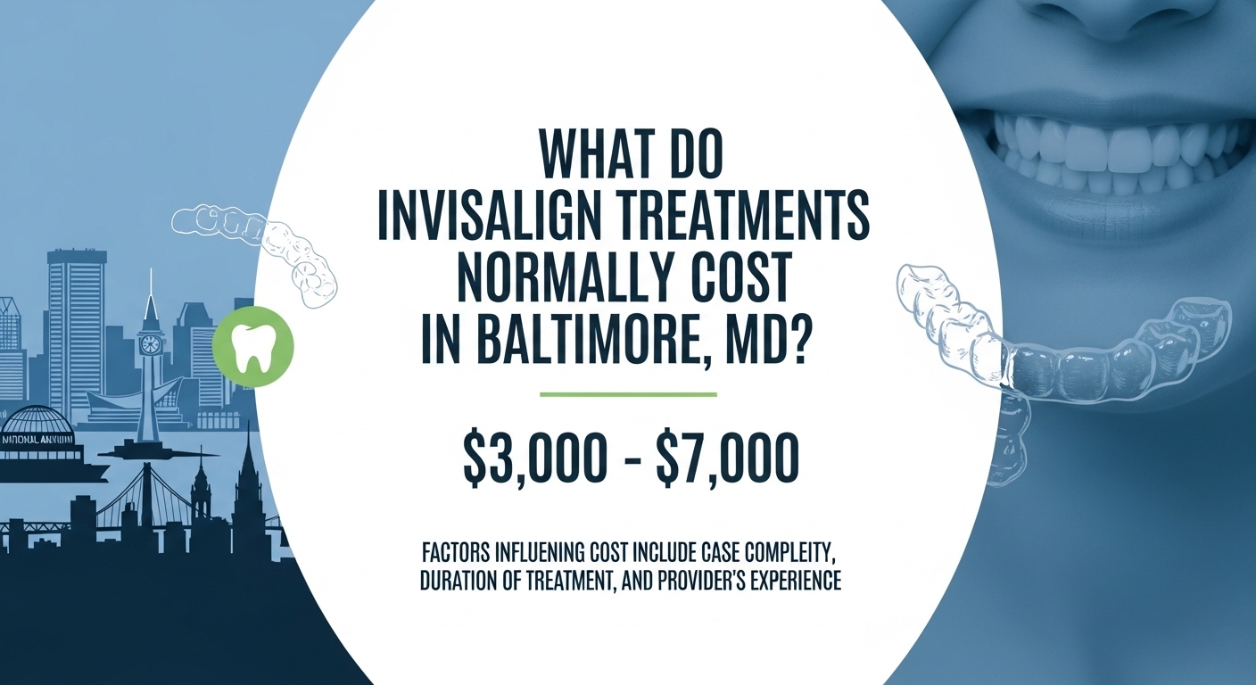 What do Invisalign Treatments Normally Cost in Baltimore, MD?