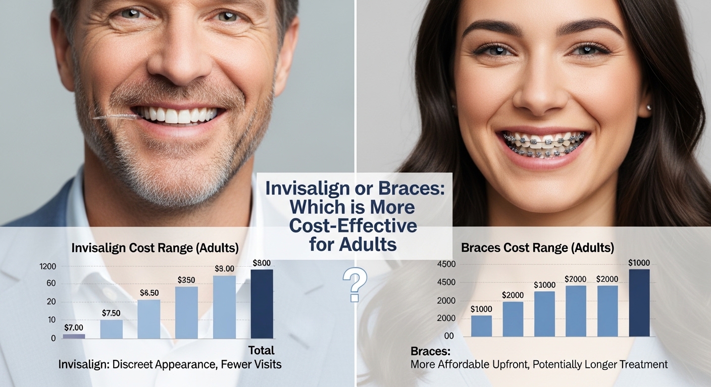 Invisalign or Braces Which One is More Cost-Effective for Adults?